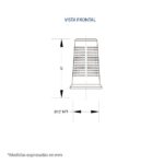 FILTRO MARACA 1/2" PLASTICO FP 01M105