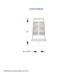 FILTRO MARACA 1 1/4" PLAST. FP01M112